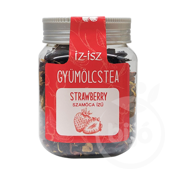 Íz-isz gyümölcstea szamóca ízű 120 g