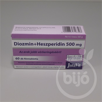 Jutavit diozmin+heszperidin tabletta 500mg 60 db