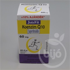 Jutavit koenzim q-10+e-vitamin kapszula 60+6db 66 db