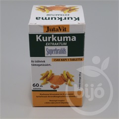 Jutavit kurkuma tabletta 60 db