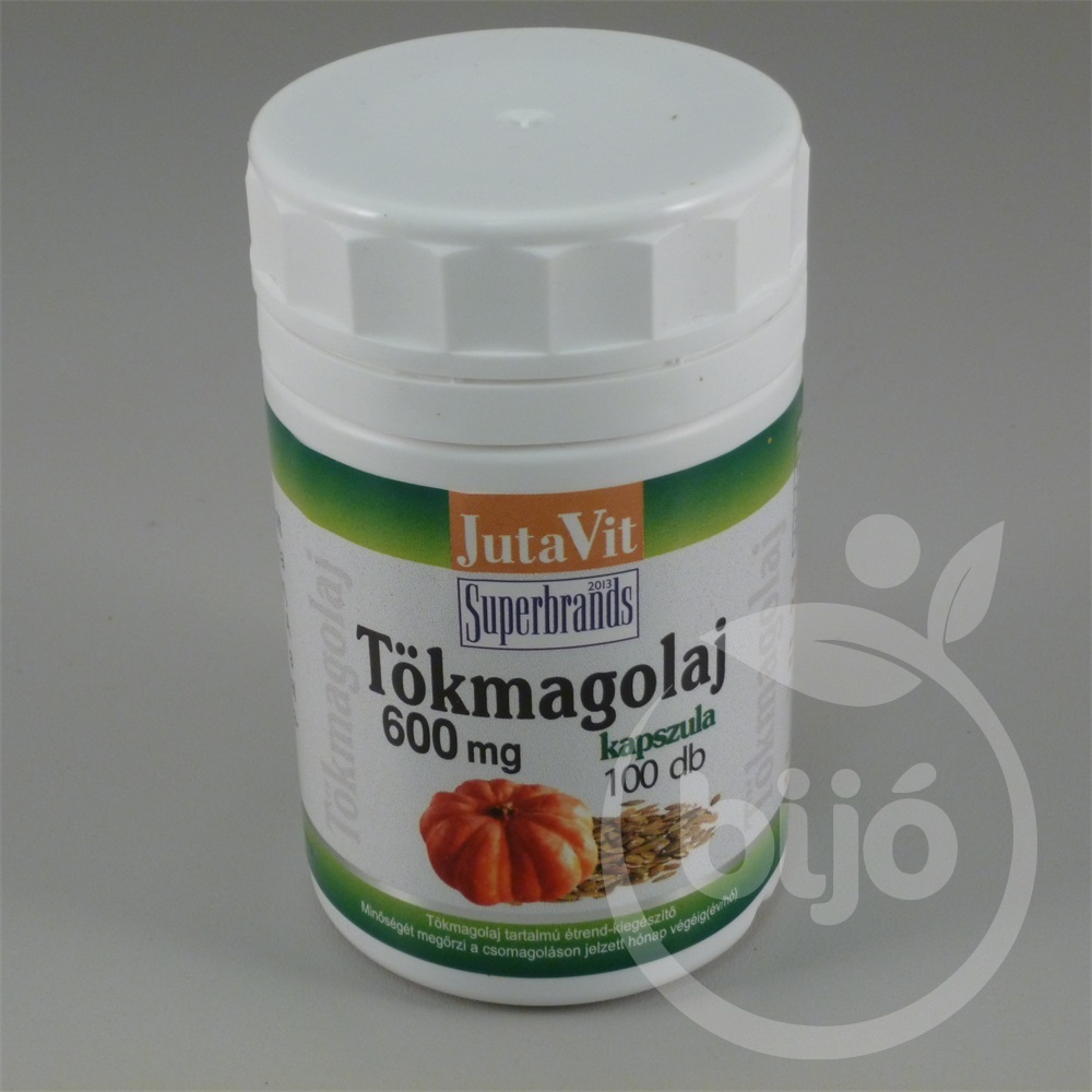 jutavit tökmagolaj 600mg kapszula)