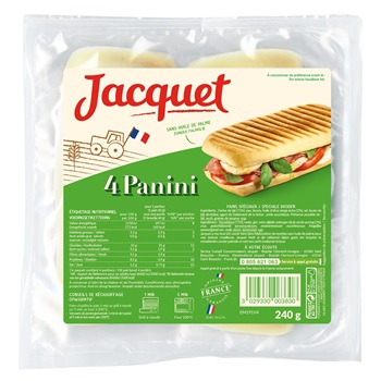Jacquet panini 4db 240 g