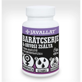 Javallat barátcserje és orvosi zsálya kapszula 60 db