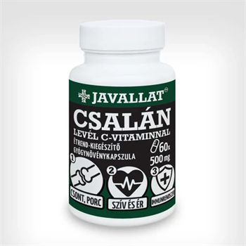 Javallat csalánlevél c-vitaminnal étrend-kiegészítő kapszula 60 db