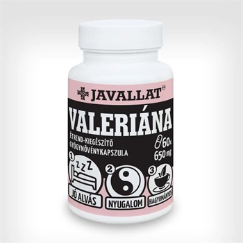 Javallat valeriána étrend-kiegészítő kapszula 60 db