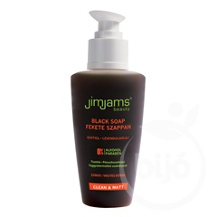 Jimjams beauty clean & matt fekete szappan 125 ml