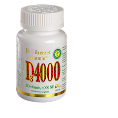 Jó Közérzet d3-vitamin 4000ne kapszula 100 db