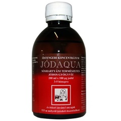 Jódaqua natural iodine medicinal water 200 ml
