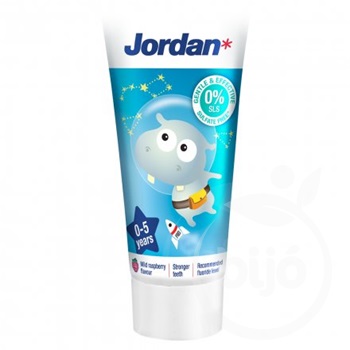 Jordan gyermek fogkrém 0-5 évesek számára 50 ml