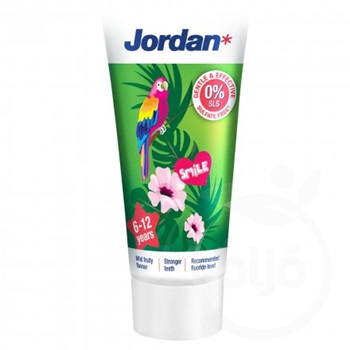 Jordan gyermek fogkrém 6-12 évesek számára 50 ml