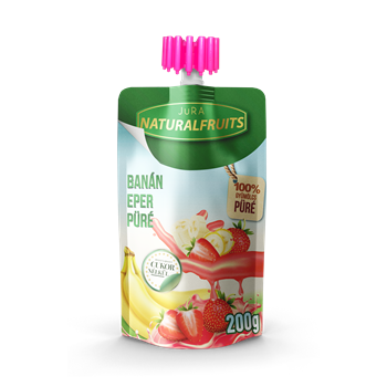 Jura banán eper püré 200 g