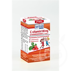 Jutavit c-vitamin 100mg gyerek és family acerola kivonattal 60 db