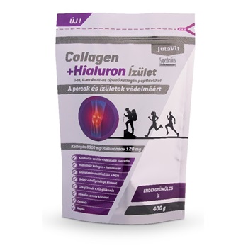 Jutavit collagen+hialuron ízület erdei gyümölcs kollagén por 400 g