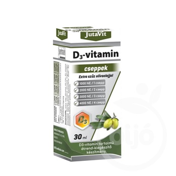 Jutavit d3-vitamin 1000NE cseppek extra szűz olivaolajjal 30 ml