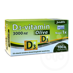 Jutavit d3-vitamin 3000 NE olíva 100 db