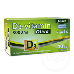 Jutavit d3-vitamin 3000 NE olíva 40 db