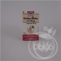 Jutavit ginkgo biloba 120mg + magnézium 150mg 50 db