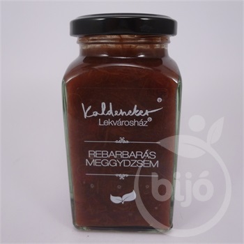 Kaldeneker rebarbarás meggylekvár 312 ml