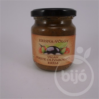 Krisnavölgyi olívakrém fekete 180 g
