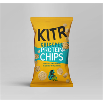 Kitr csicseriborsó chips tengeri sós-bazsalikomos 50 g