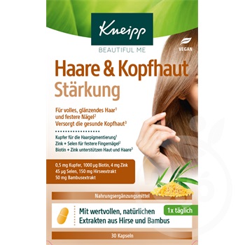 Kneipp haj- és fejbőr erősítő kapszula 30 db