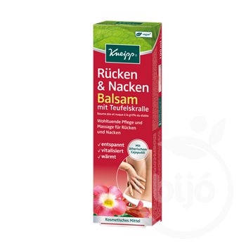 Kneipp hát- és nyakbalzsam 100 ml