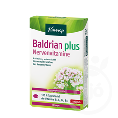 Kneipp valeriana plus drazsé 40 db