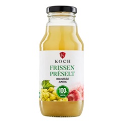 Koch freshly pressed irsa grape juice with apple 330 ml