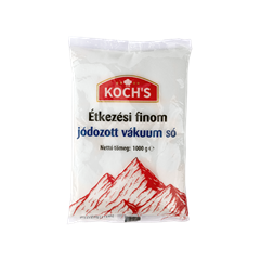 Kochs étkezési finom jódozott vákuum só 1000 g