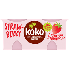 Koko kókuszgurt epres 250 g