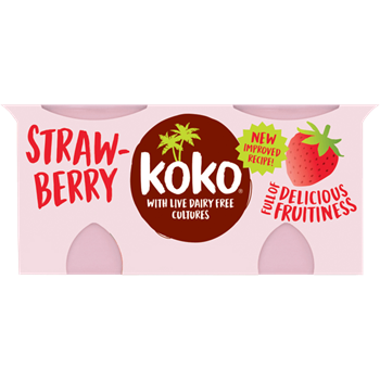 Koko kókuszgurt epres 250 g