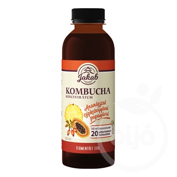 Kombucha tea koncentrátum ananász csipkebogyó papaya 500 ml