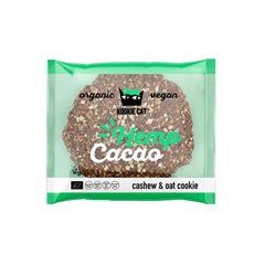 Kookie Cat bio vegán gluténmentes zabkeksz kendermag-kakaó 50 g