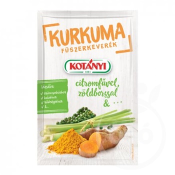 Kotányi kurkuma citromfű-zöldbors fűszerkeverék 25 g