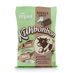 Kuhbonbon tejkaramella vegán dupla csokis zacskós 165 g