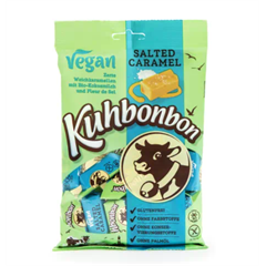 Kuhbonbon tejkaramella vegán sós karamellás zacskós 165 g