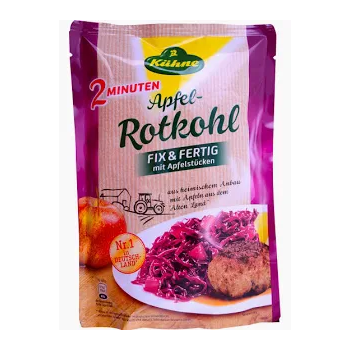 Kühne 05 lilakáposzta tasakos almával 400 g