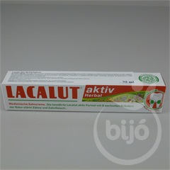 Lacalut aktiv fogkrém herbal 75 ml