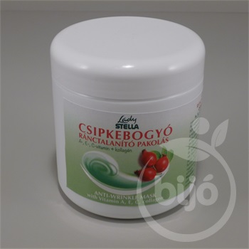 Lady Stella csipkebogyó ránctalanító pakolás kollagénnel 500 ml