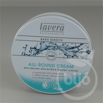 Lavera basis bio aloe verával és bio mandulaolajjal mindentudó krém 150 ml