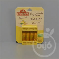 Leckers bio citromolaj /étkezési/4x2 ml 8 ml