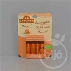 Leckers bio narancsolaj /étkezési/4x2 ml 8 ml