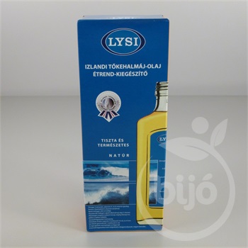 Lysi tőkehalmáj olaj natúr 240 ml