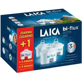 Laica bi-flux vízszűrőbetét univerzális 3+1db 4 db