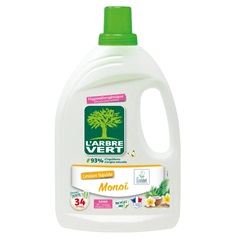 Larbre vert folyékony mosószer növényi szappannal Monoi illattal 1530 ml