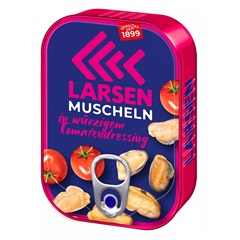 Larsen kagyló csípős paradicsomszószban 110 g