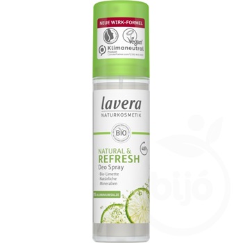 Lavera bio pumpás dezodor natural refresh 75 ml