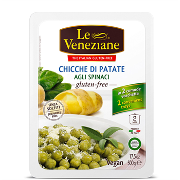 Le Veneziane gnocchi spenóttal 2x250g 500 g