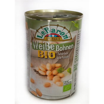 Le baron bio fehérbab 400 g