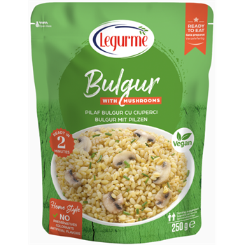 Legurme bulgur egytálétel gombával 250 g